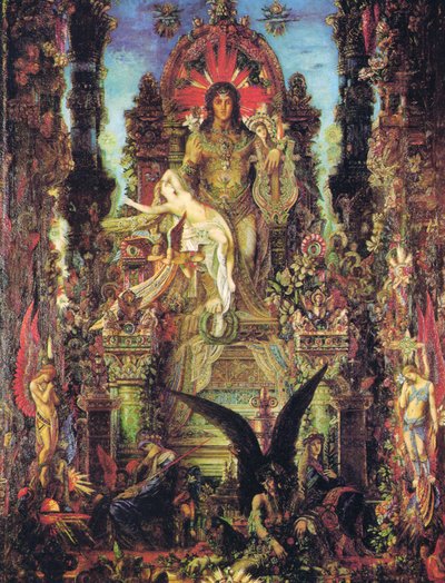 Jupiter und Semele von Gustave Moreau